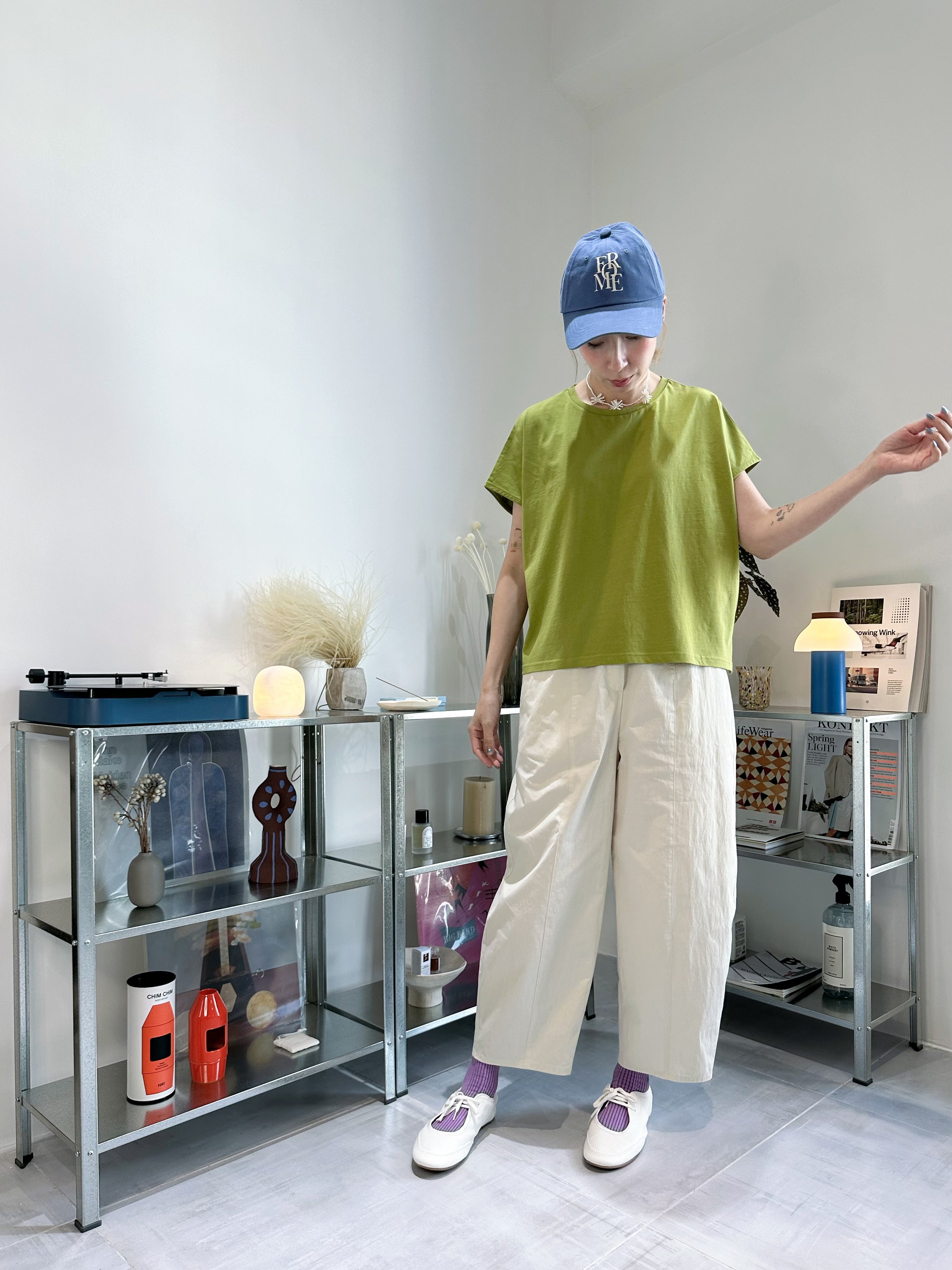 (訂貨:約15工作天)
梯型舒適T-shirt/橄欖