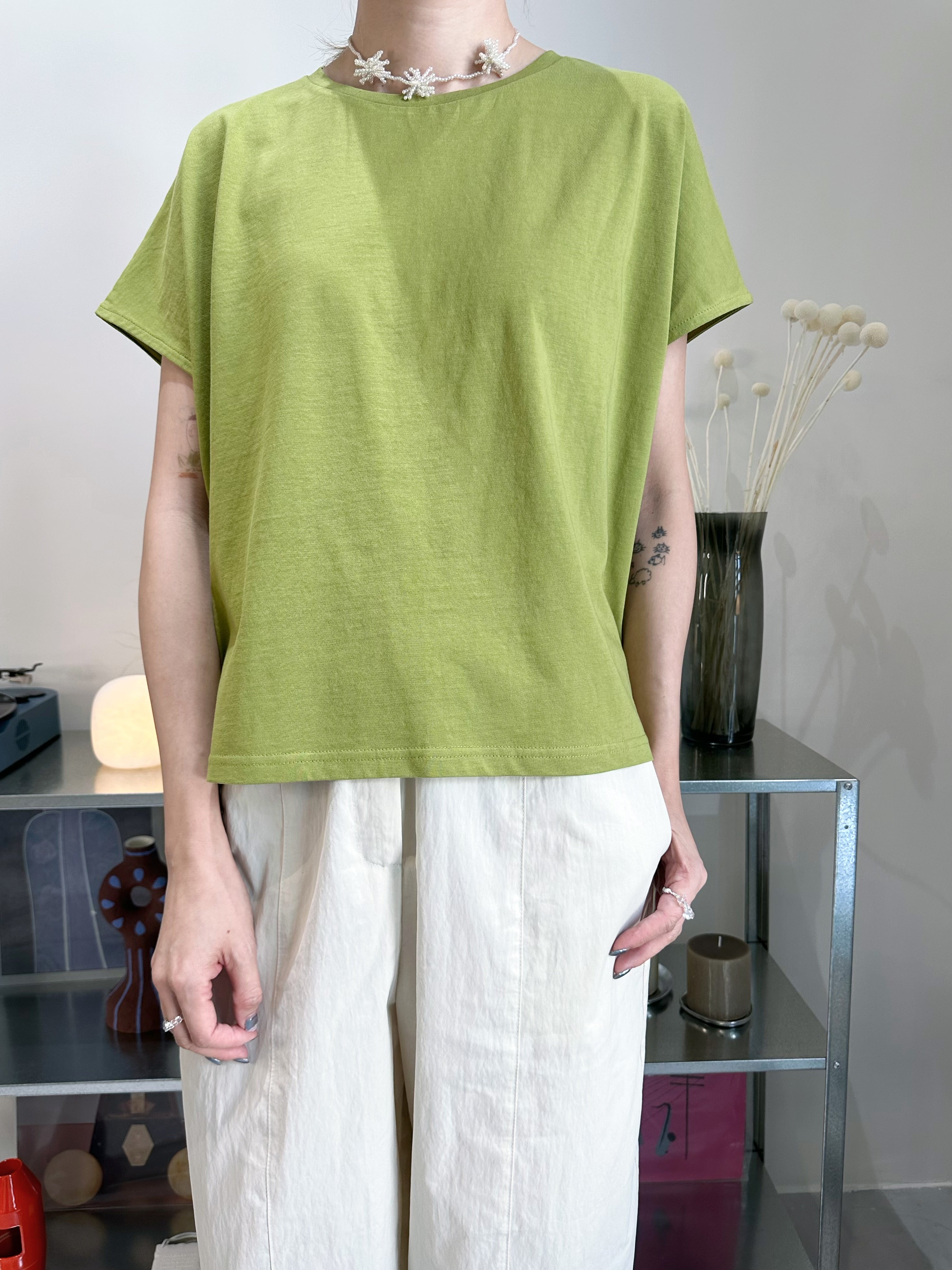 (訂貨:約15工作天)
梯型舒適T-shirt/橄欖
