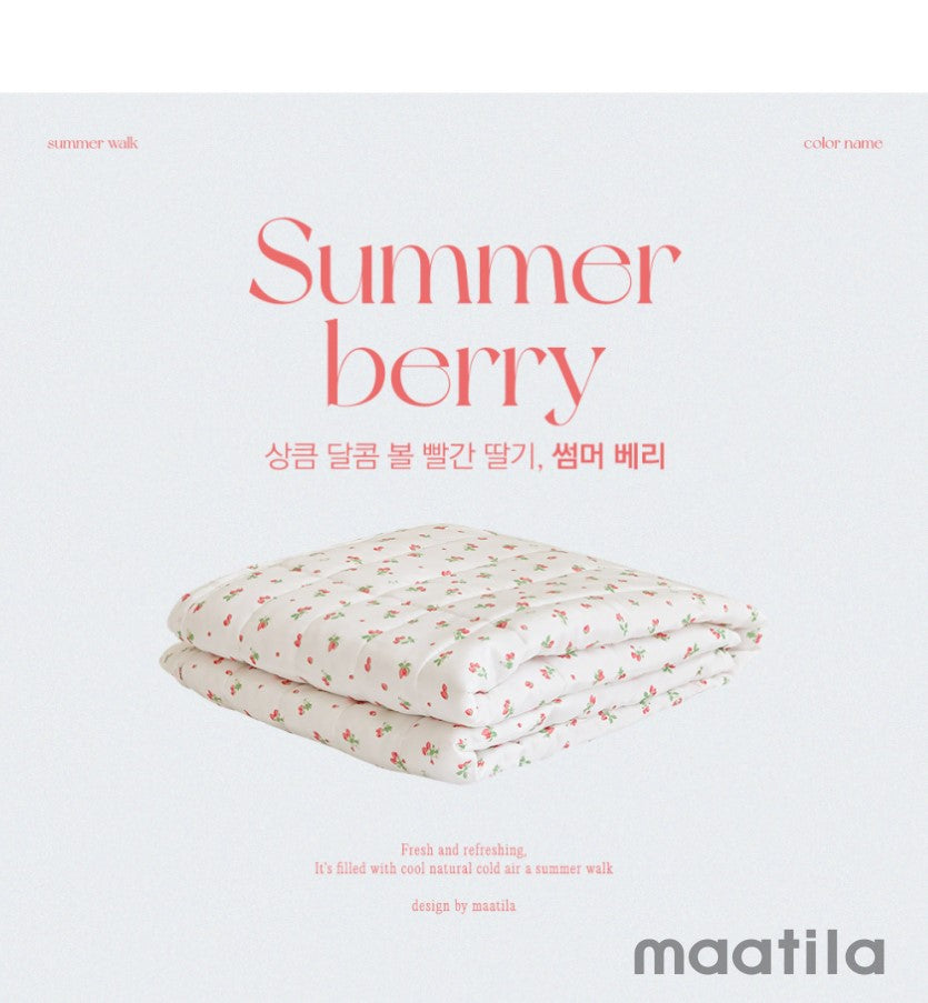 涼爽天然冷感Rayon夏季被/Summer Berry