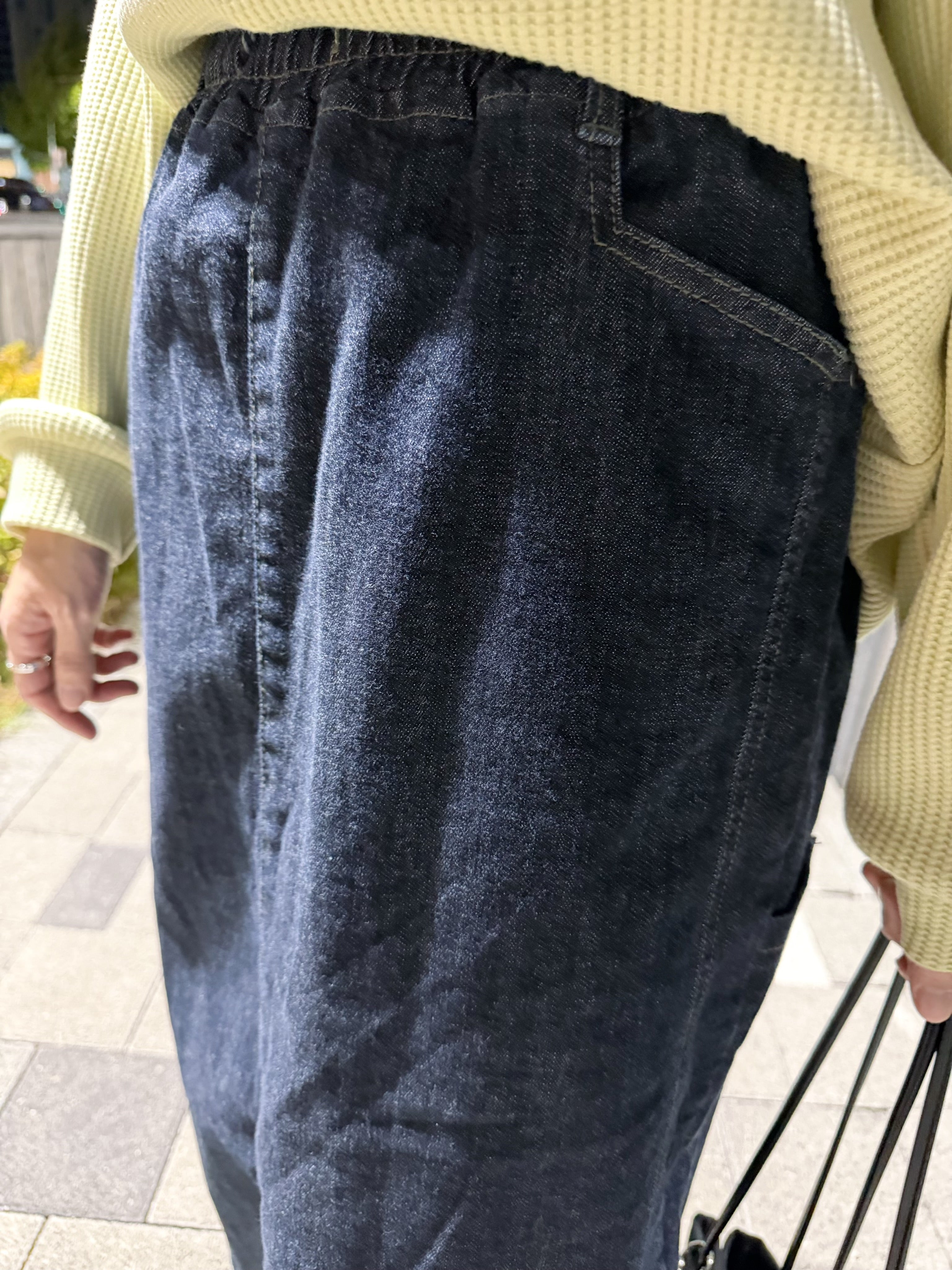 牛仔裙/深藍