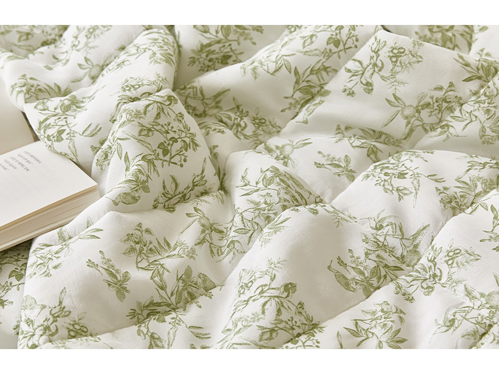 涼爽天然冷感Rayon夏季被/French Olive