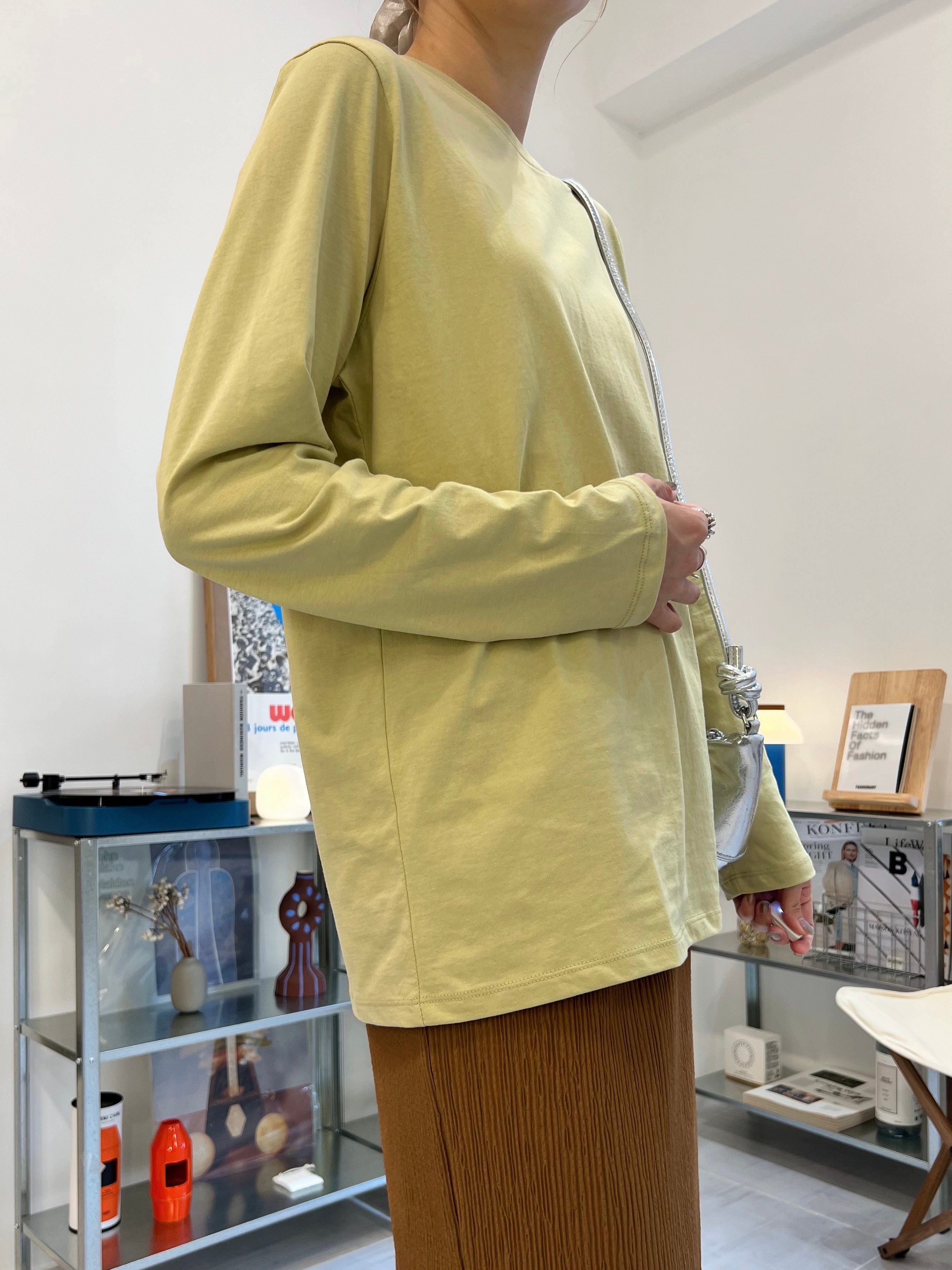 長身T-shirt/青檸