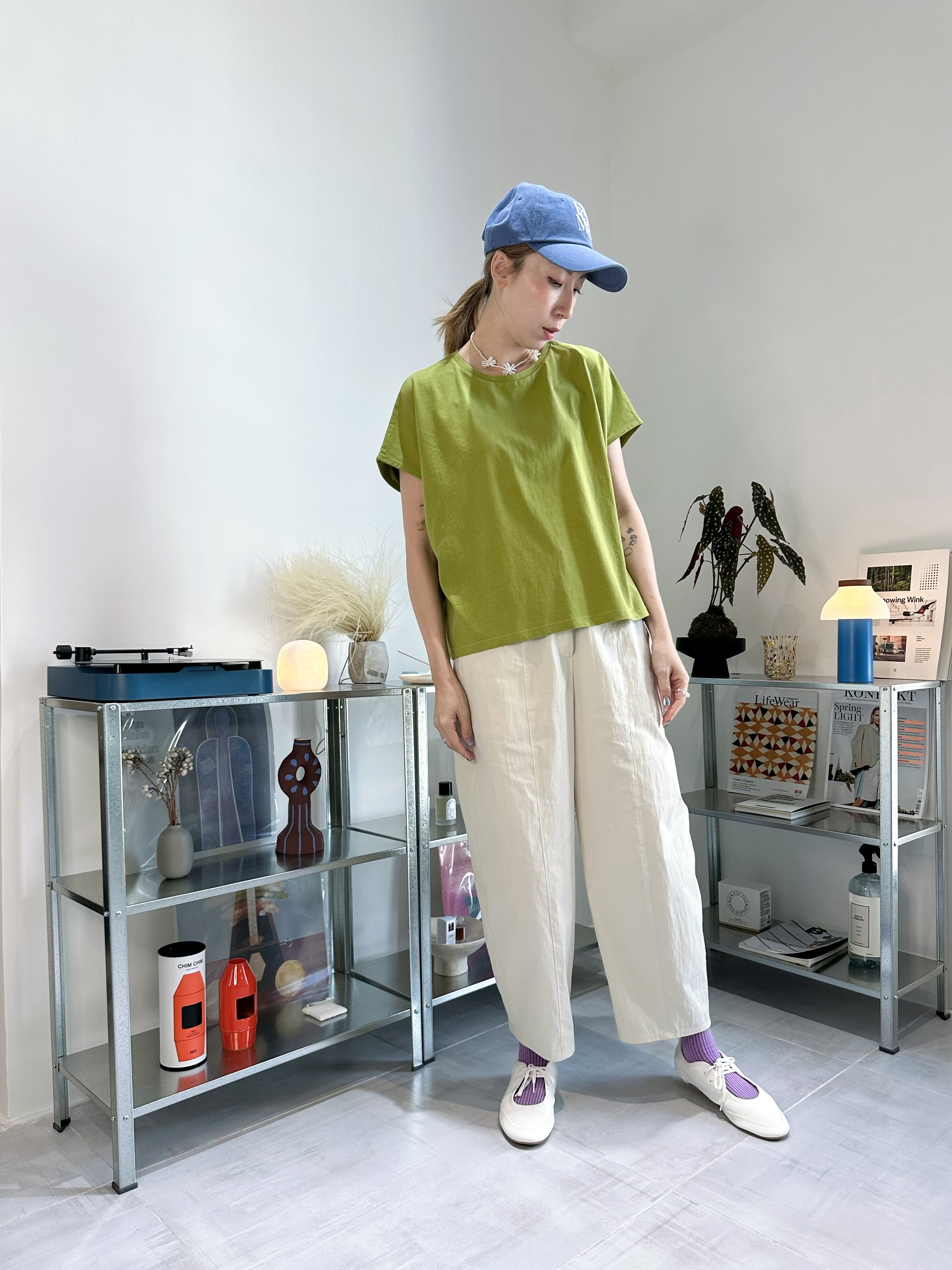 (訂貨:約15工作天)
梯型舒適T-shirt/橄欖