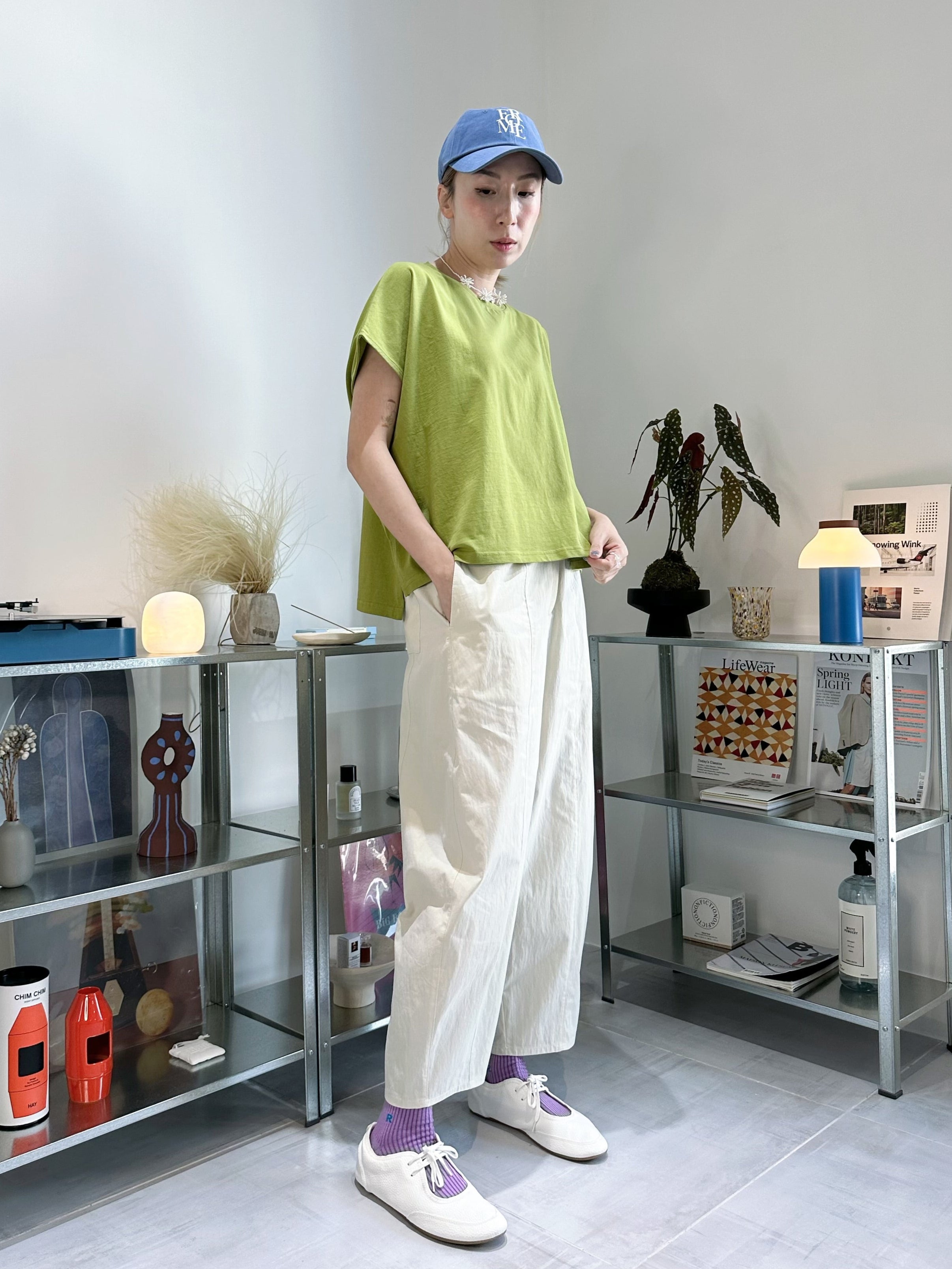 (訂貨:約15工作天)
梯型舒適T-shirt/橄欖
