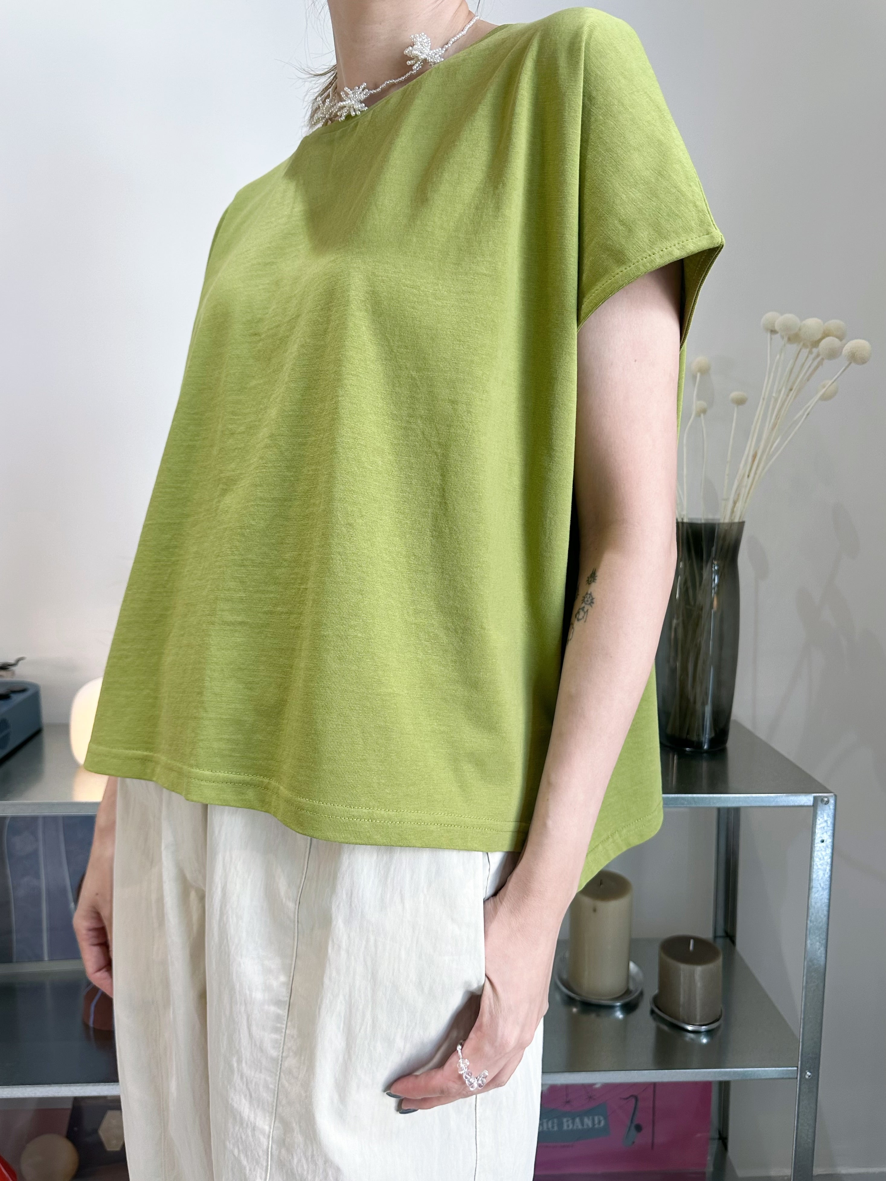 (訂貨:約15工作天)
梯型舒適T-shirt/橄欖