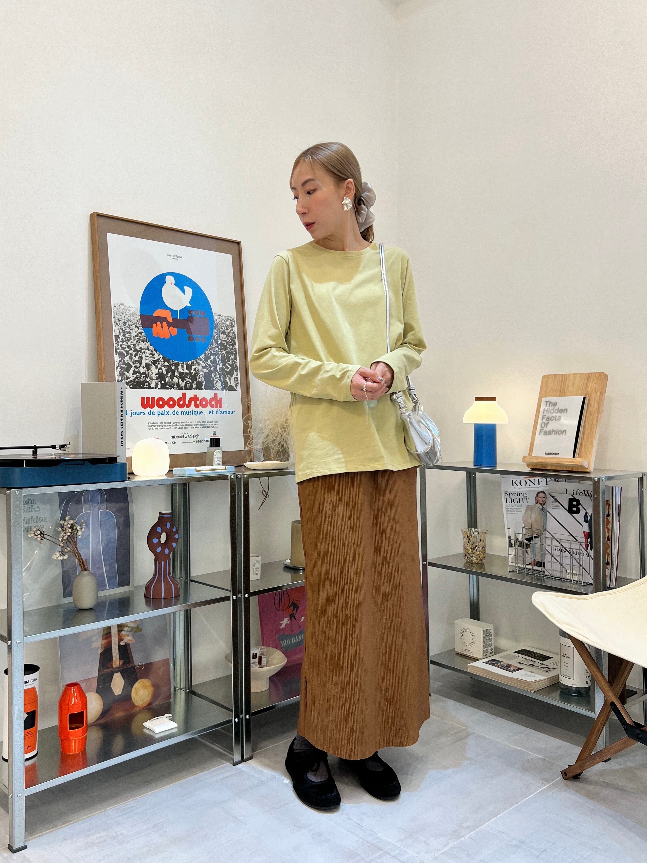 長身T-shirt/青檸