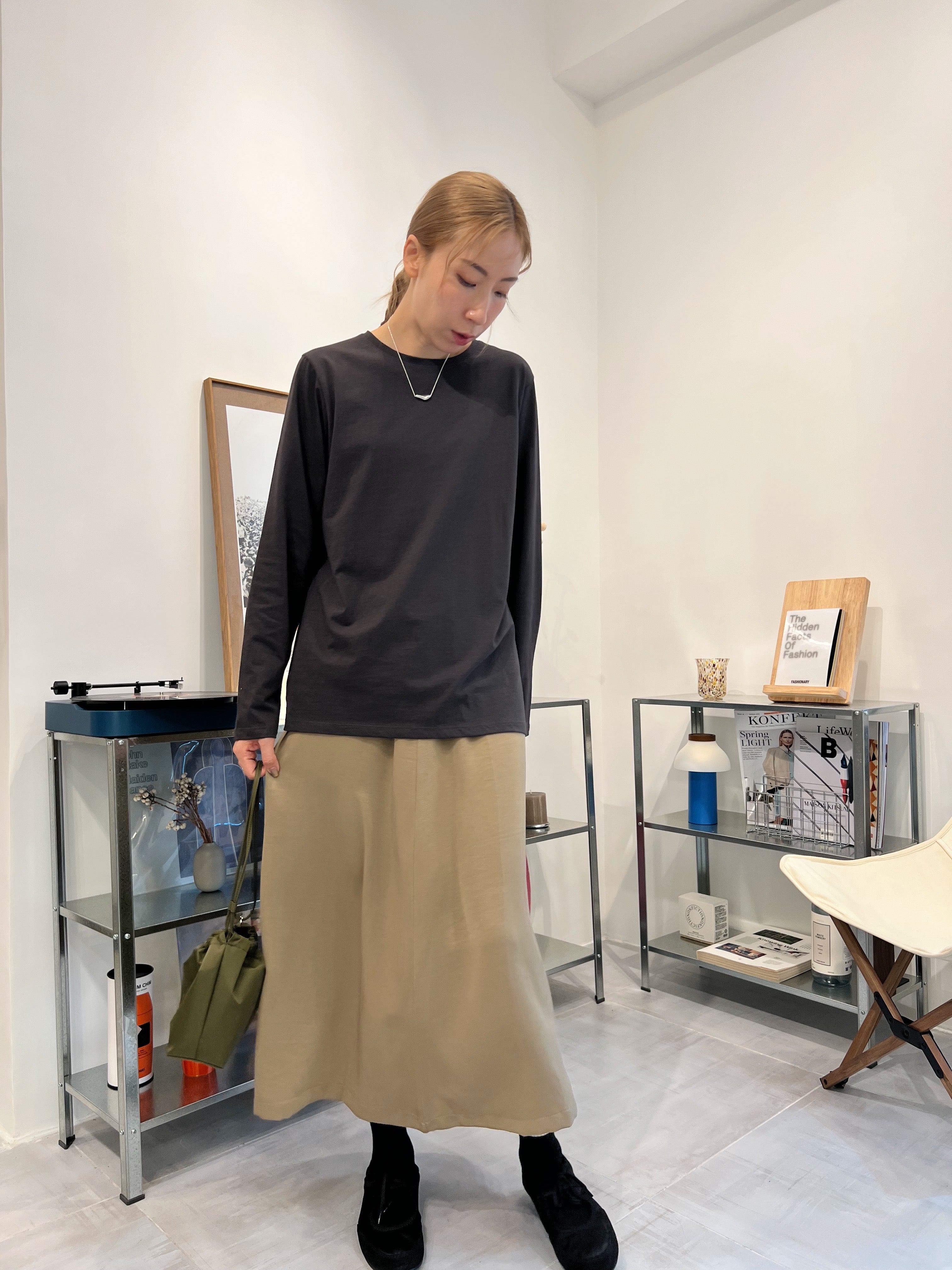 長身T-shirt/碳灰 (Copy)