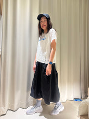 merci皺皺Tee/藍