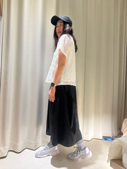 兩側puffy裙/黑