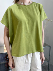 (訂貨：約15工作天)
梯型舒適T-shirt/橄欖