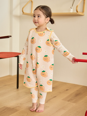 Sugar Long Vest Flower Sweet Persimmon