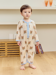 Sugar Loose Fit Romper Pastel Bear