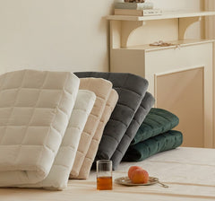 ☃ 秋冬 SOFT MINK柔軟絨毛固定帶床墊/5色