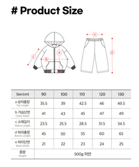[兩件套]Honey Hood Zip-up Set Hurry Up Tanee