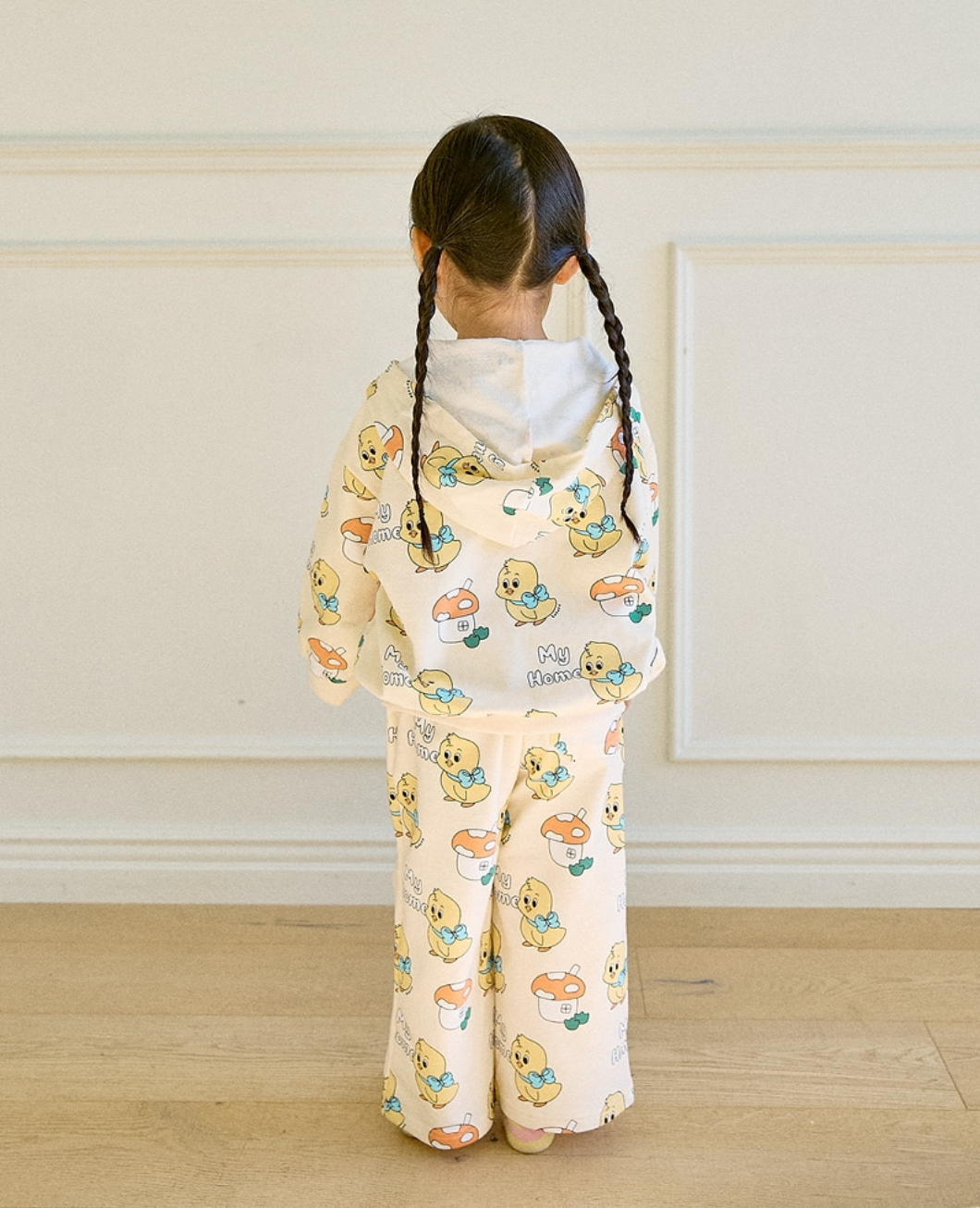 [兩件套]Honey Hood Zip-up Set The Way Home Charles