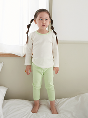 [睡衣兩件套]Honey Solid Set Ivory