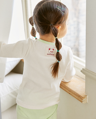 [睡衣兩件套]Honey Solid Set Ivory