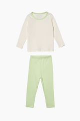 [睡衣兩件套]Honey Solid Set Ivory