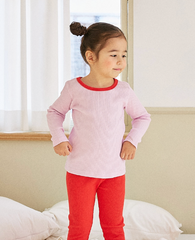 [睡衣兩件套]Honey Solid Set Purple