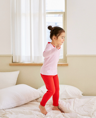 [睡衣兩件套]Honey Solid Set Purple