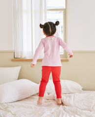 [睡衣兩件套]Honey Solid Set Purple