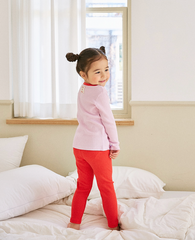 [睡衣兩件套]Honey Solid Set Purple