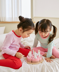 [睡衣兩件套]Honey Solid Set Purple