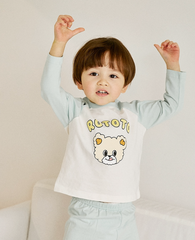 [睡衣兩件套]Honey Raglan Set-up Mint