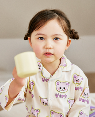 [睡衣兩件套]Honey Pajama Purple Very