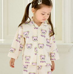 [睡衣兩件套]Honey Pajama Purple Very