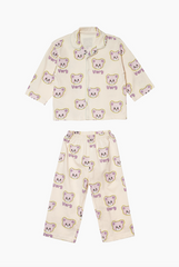 [睡衣兩件套]Honey Pajama Purple Very