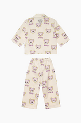 [睡衣兩件套]Honey Pajama Purple Very