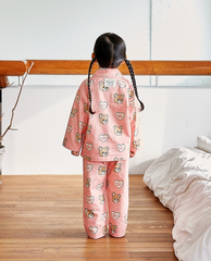 [睡衣兩件套]Honey Pajama Heart Bear