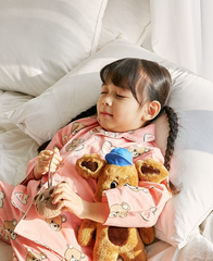 [睡衣兩件套]Honey Pajama Heart Bear