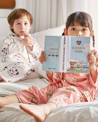 [睡衣兩件套]Honey Pajama Heart Bear