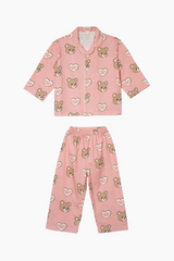 [睡衣兩件套]Honey Pajama Heart Bear