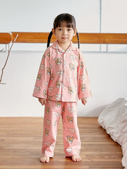 [睡衣兩件套]Honey Pajama Heart Bear