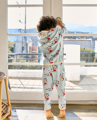 [睡衣兩件套]Honey Loose Fit Set Hurry Up Tanee