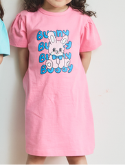 [連身裙] Shine Basic Dress Pink