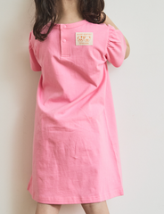 [連身裙] Shine Basic Dress Pink