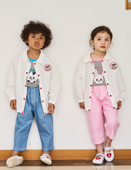 [外套] Shine Ripple Windbreaker Ivory