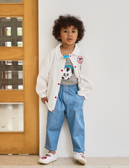 [外套] Shine Ripple Windbreaker Ivory