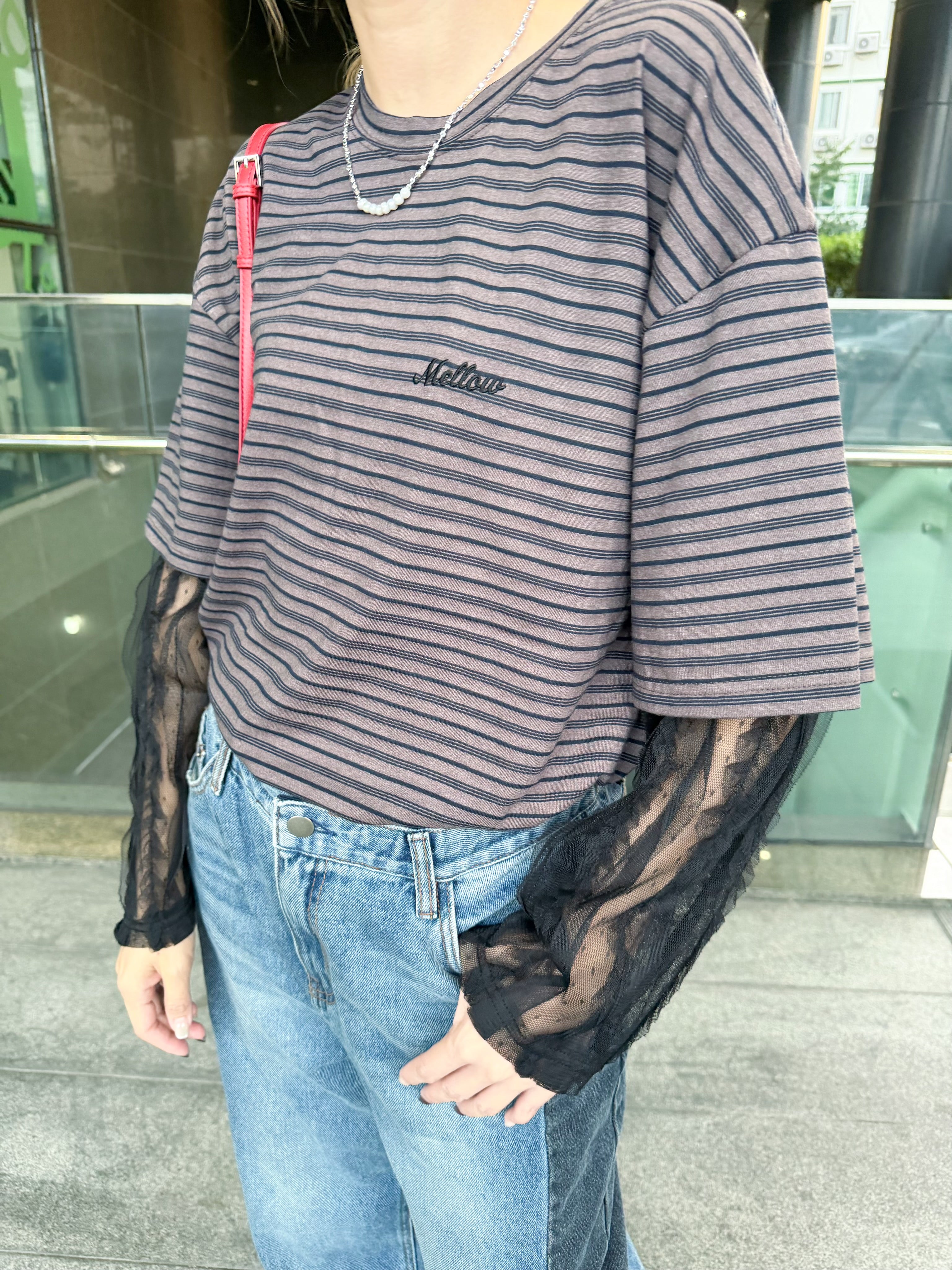 珍珠短頸鏈/銀