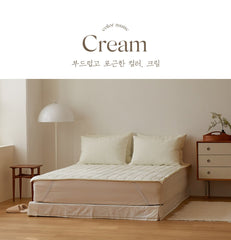 ☃ 秋冬 SOFT MINK柔軟絨毛固定帶床墊/5色