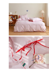 <無塵被袋+枕袋> Ribbon Cake -10色