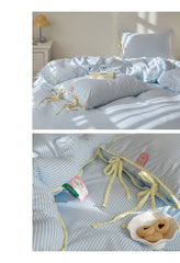 <無塵被袋+枕袋> Ribbon Cake -10色