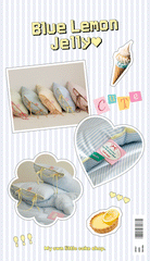 *被袋+枕袋* Ribbon Cake -4色