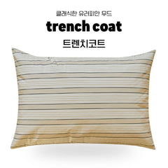 Premium防過敏夾棉枕袋(花紋)/12色