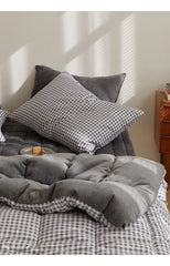 ☃ 秋冬(圖案)雙面<一面絨毛一面無塵>雲朵被-14色