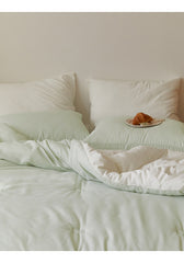 ☃ 秋冬(淨色)雙面<一面絨毛一面無塵>雲朵被-3色